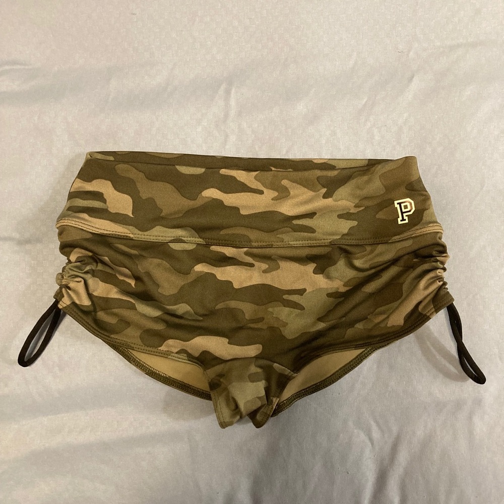 Victoria’s Secret pink camo bikini shorts
